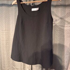 Time and Tru Black Scoop Neck Tank Top